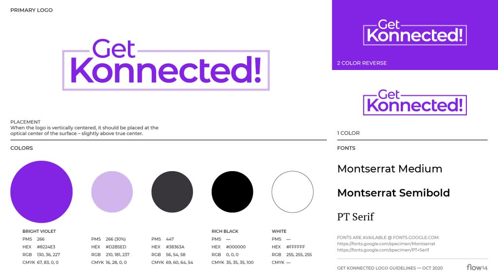 Get Konnected logo guidelines